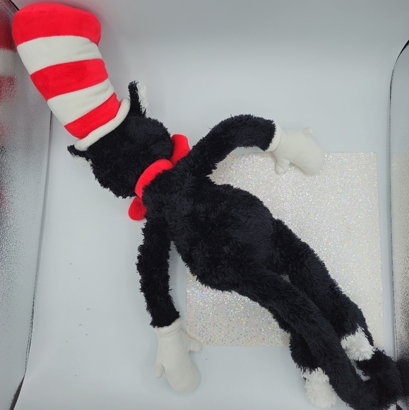 Vintage 2002 Dr. Seuss Cat in the Hat 18" Soft Plush Toy - Picture 6 of 6